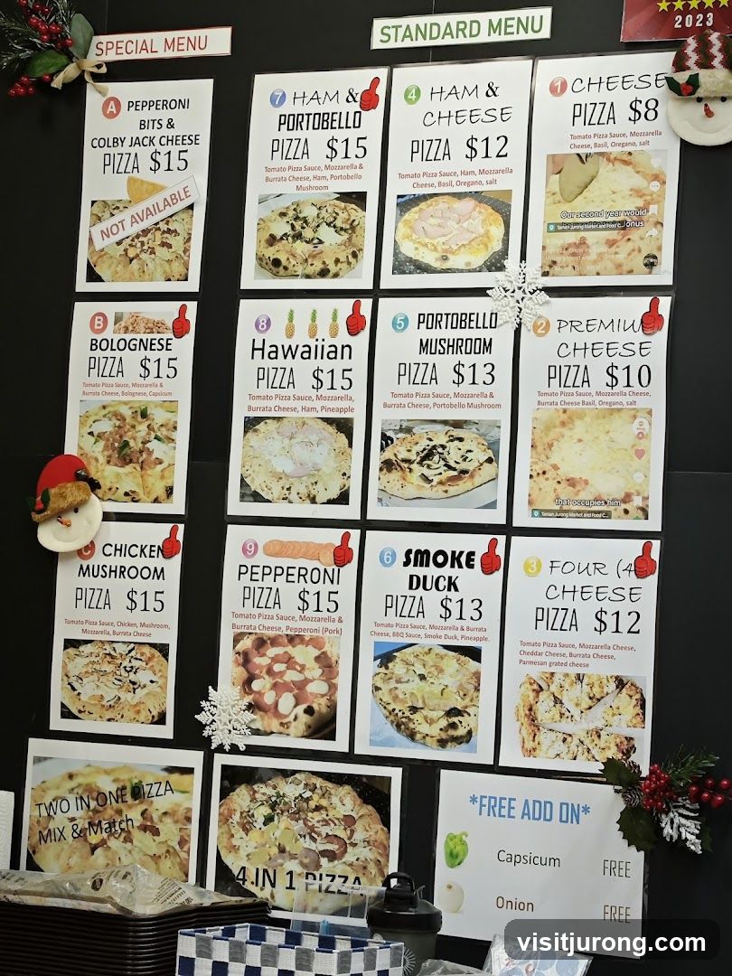Standard Menu