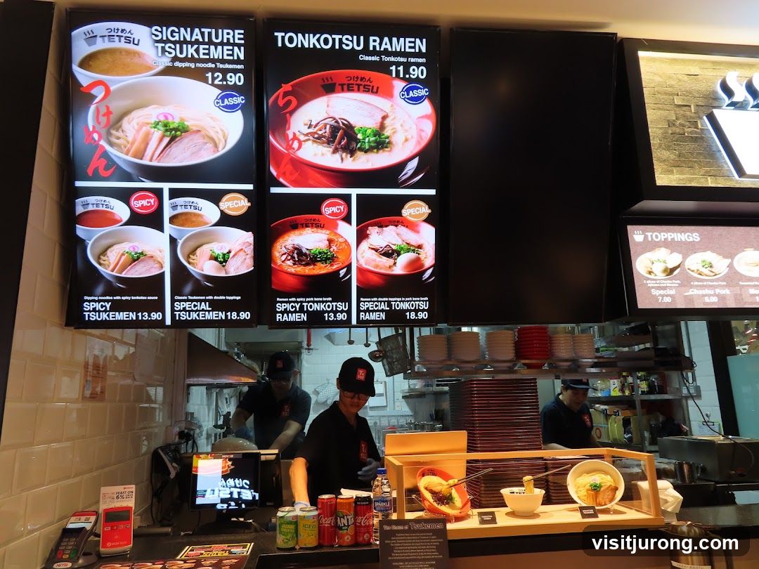 Ramen and Tsukemen Menu