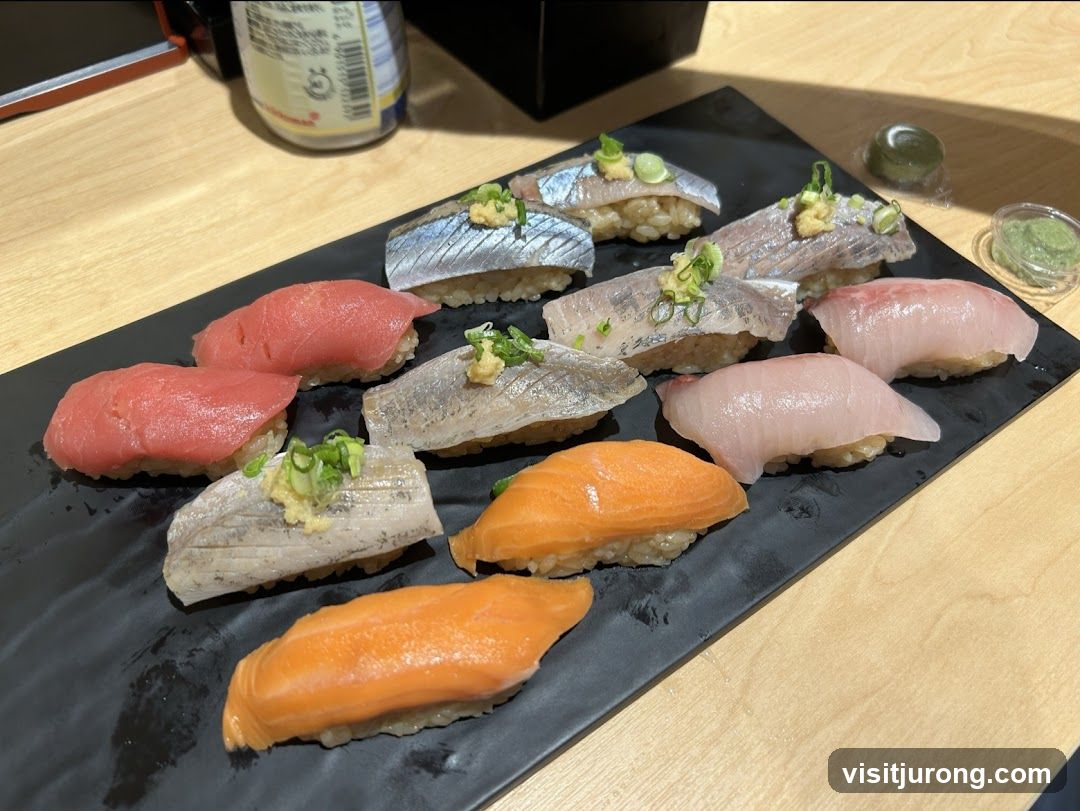 Assortment of Sushi