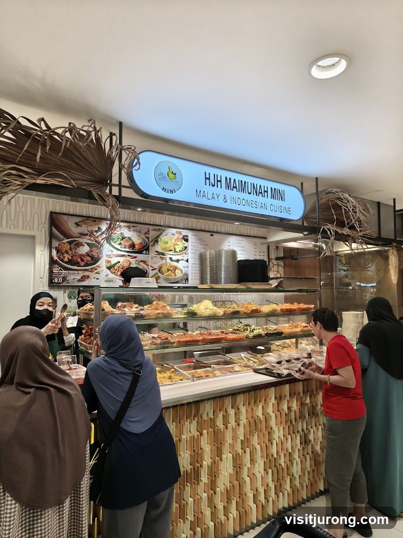 Malay and Indonesian Cuisine Food Stall