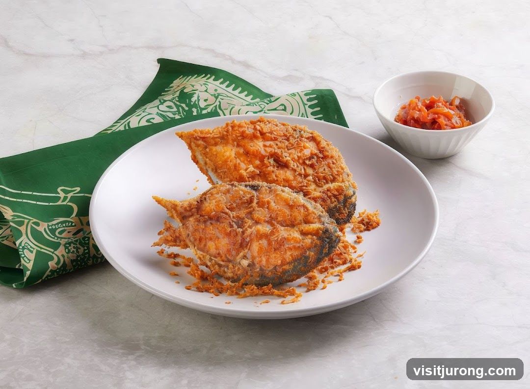 Fried Fish with Condiments