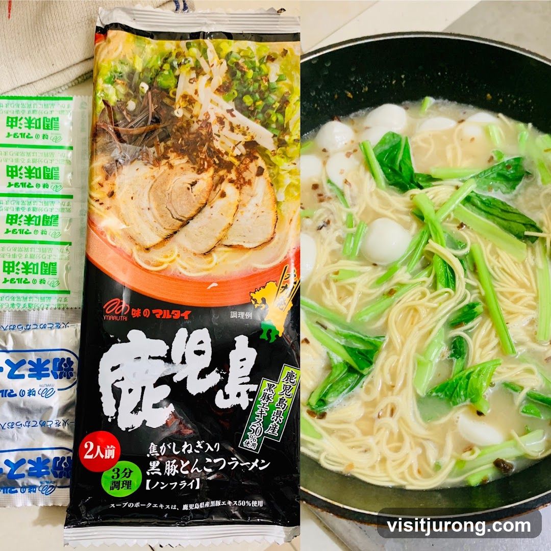 Instant Ramen and Cooked Noodles