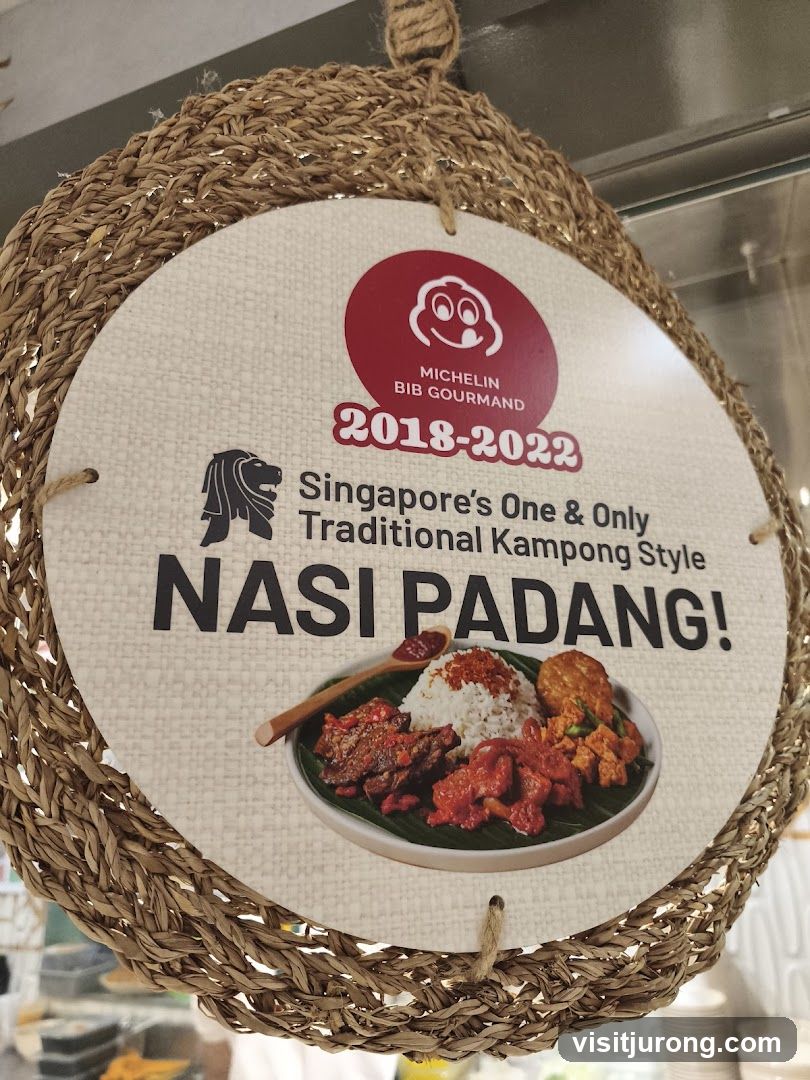 Michelin Bib Gourmand Nasi Padang Sign