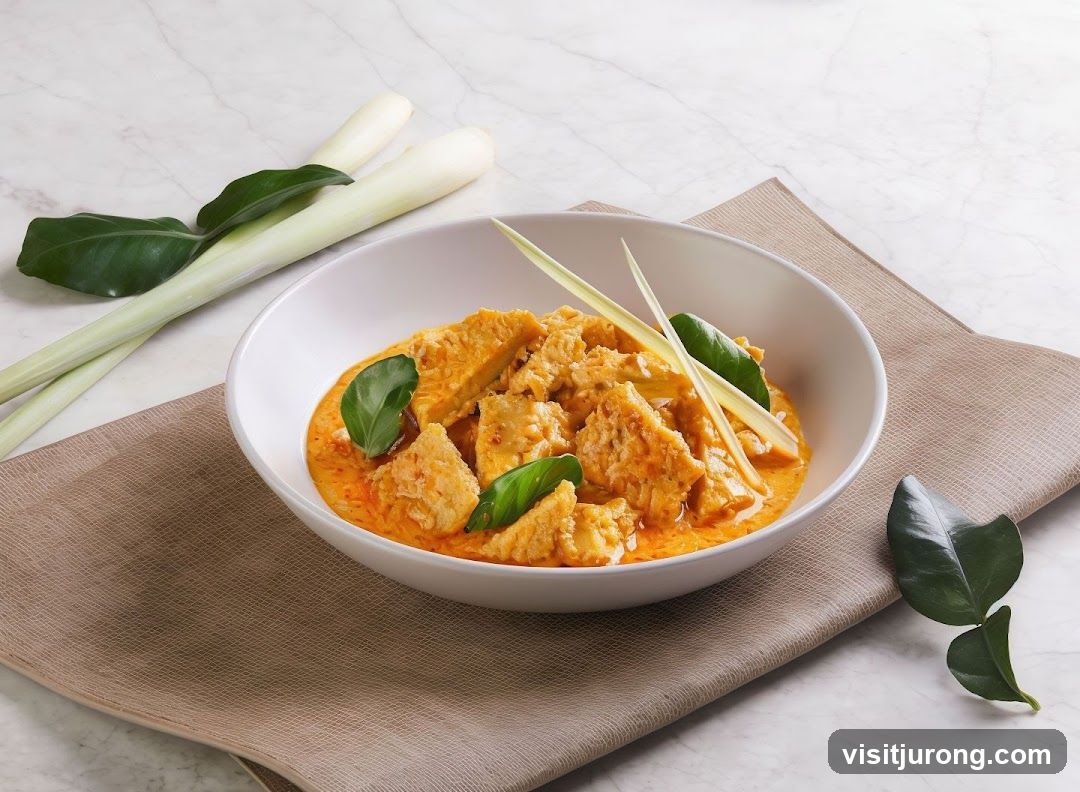 Curry Dish with Lemongrass and Basil
