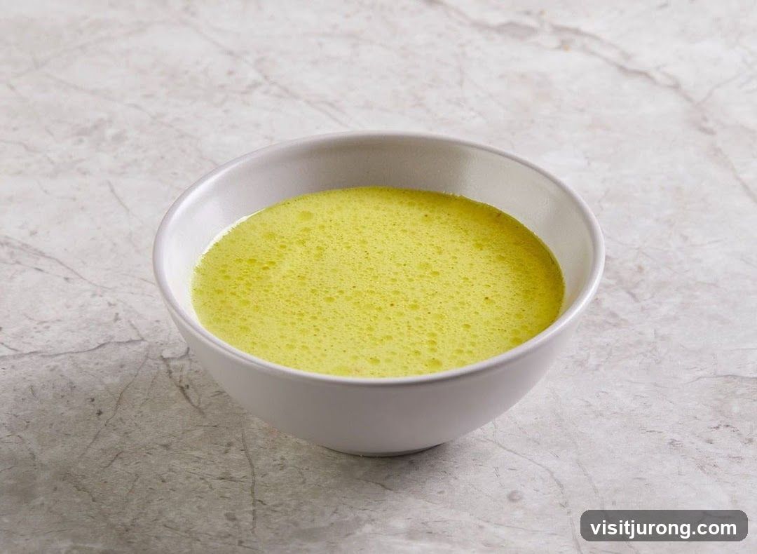 Bowl of Yellow Soup