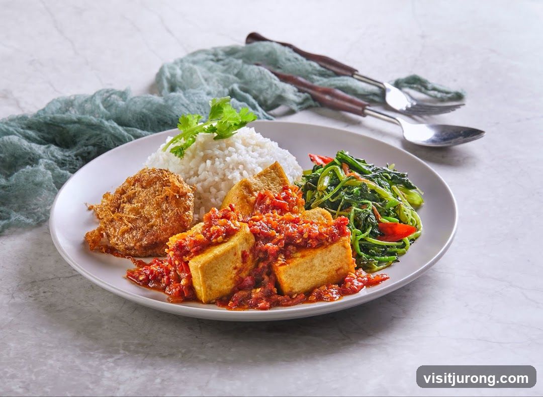 Tofu and Vegetable Dish