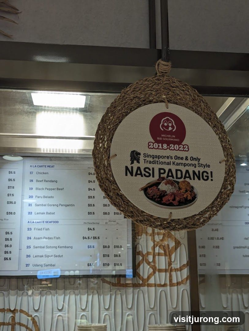 Nasi Padang Menu