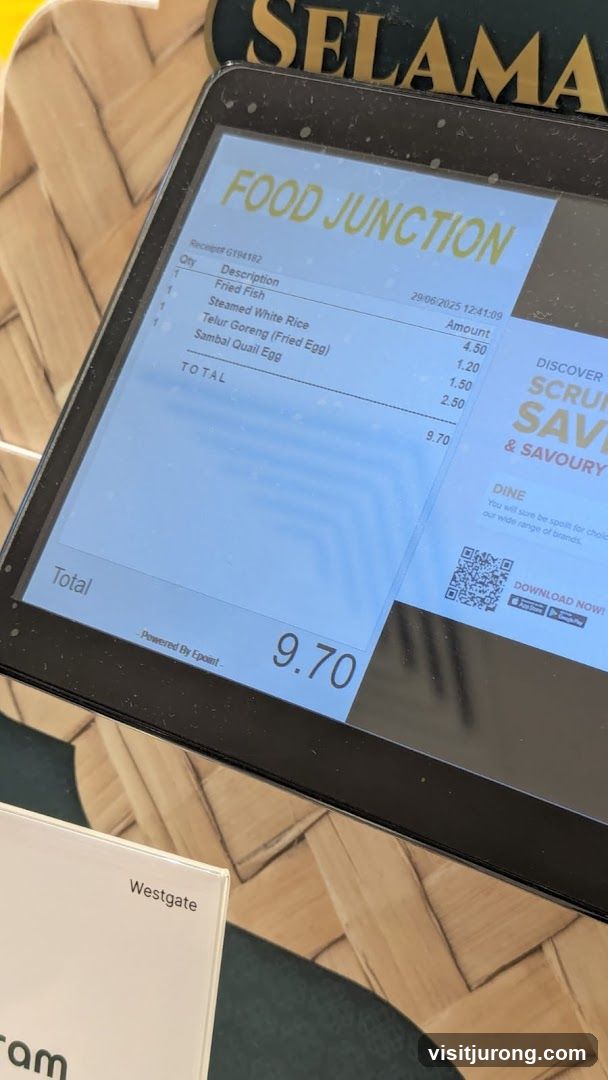 FOOD JUNCTION Receipt