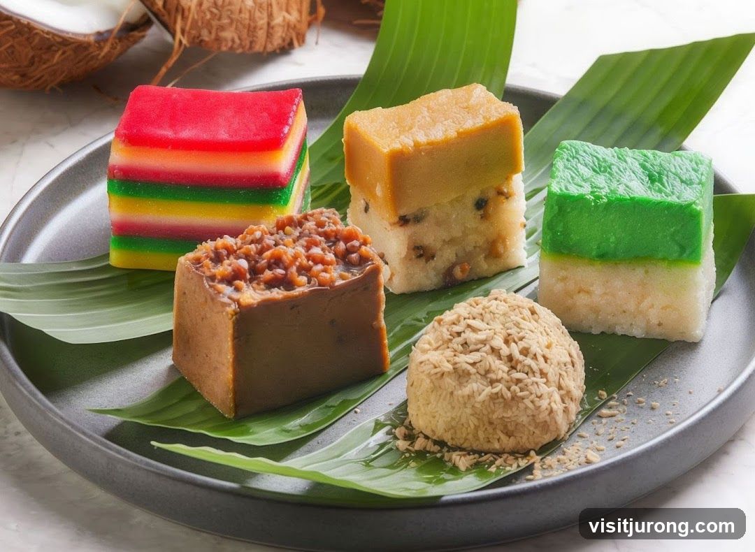 Assortment of Kueh