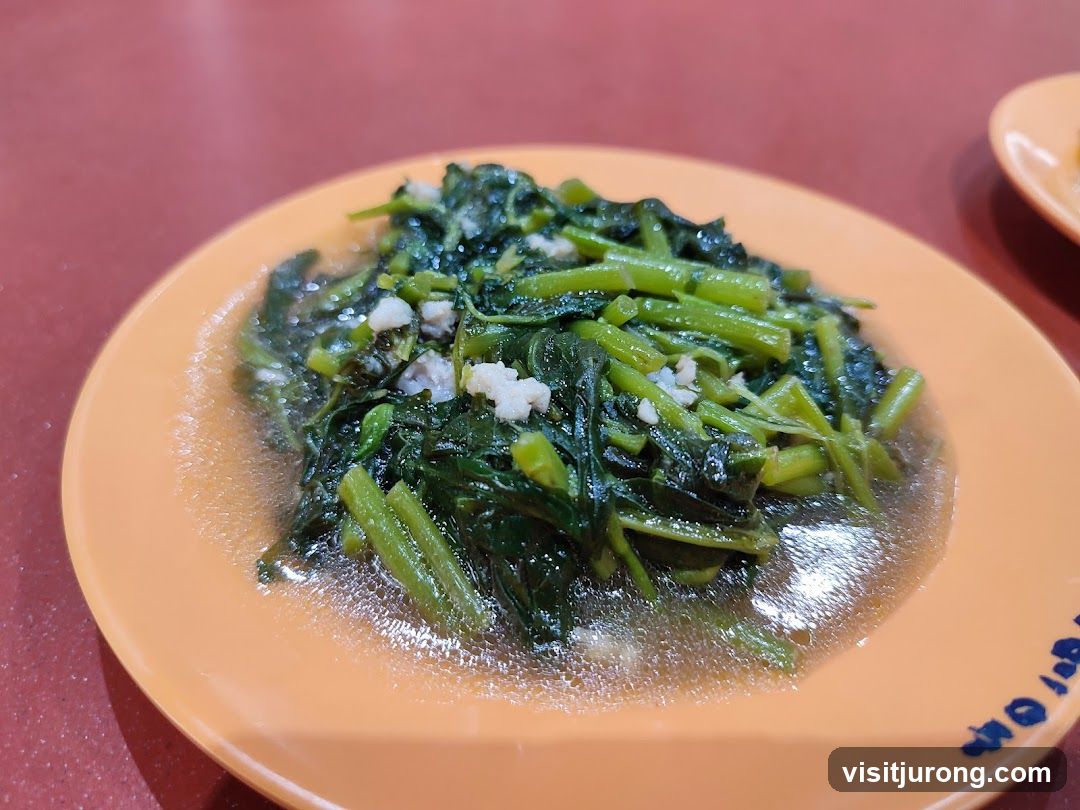 Stir-fried Water Spinach