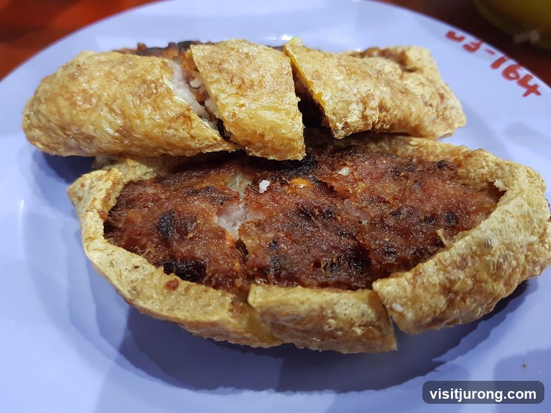 Fried Stuffed Tofu