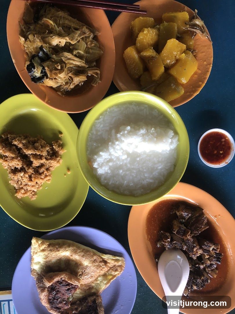 Various dishes served on plates