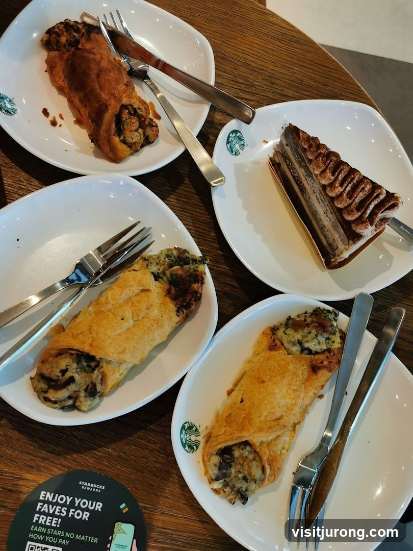 Starbucks Pastries and Cake