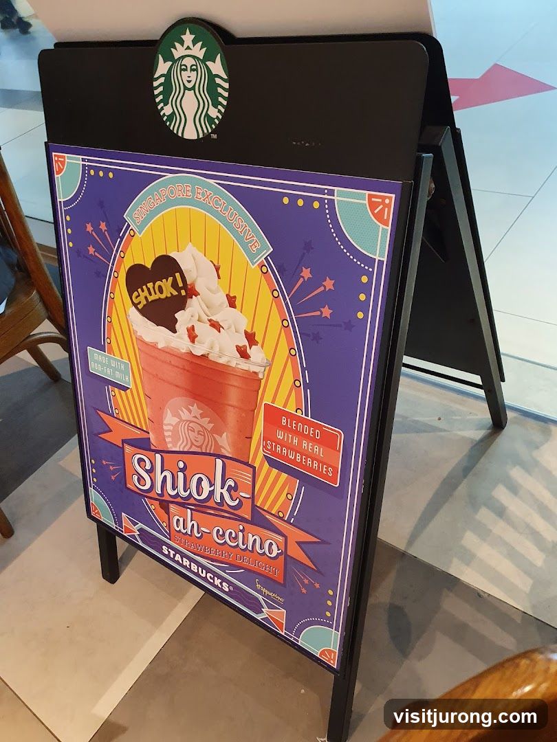 Starbucks Shiok ah-ccino Advertisement