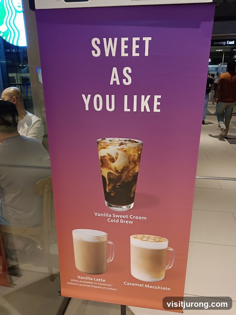 Starbucks Sweet Drinks Promotion