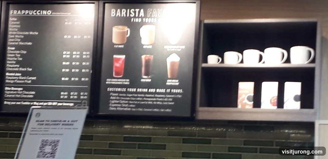Frappuccino Menu