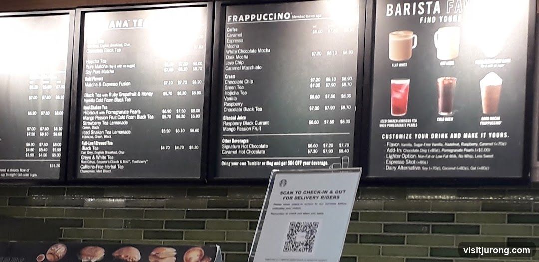 Starbucks Menu