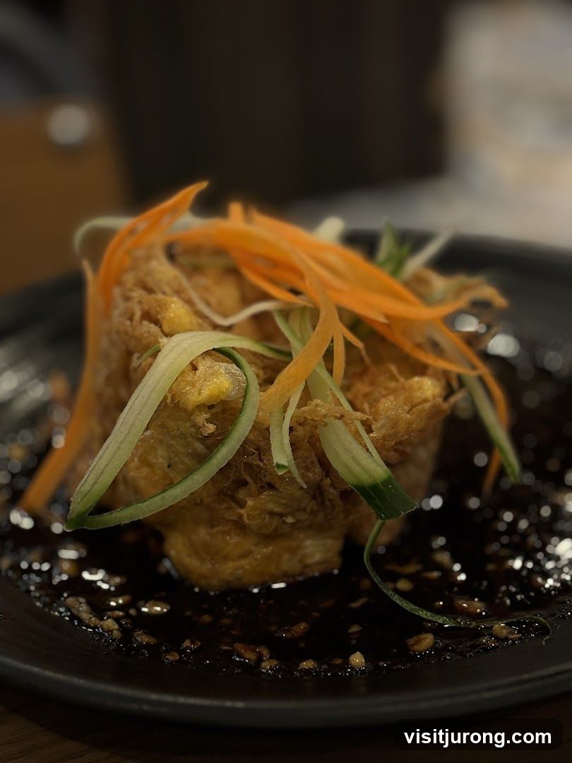 Fried Tofu Dish