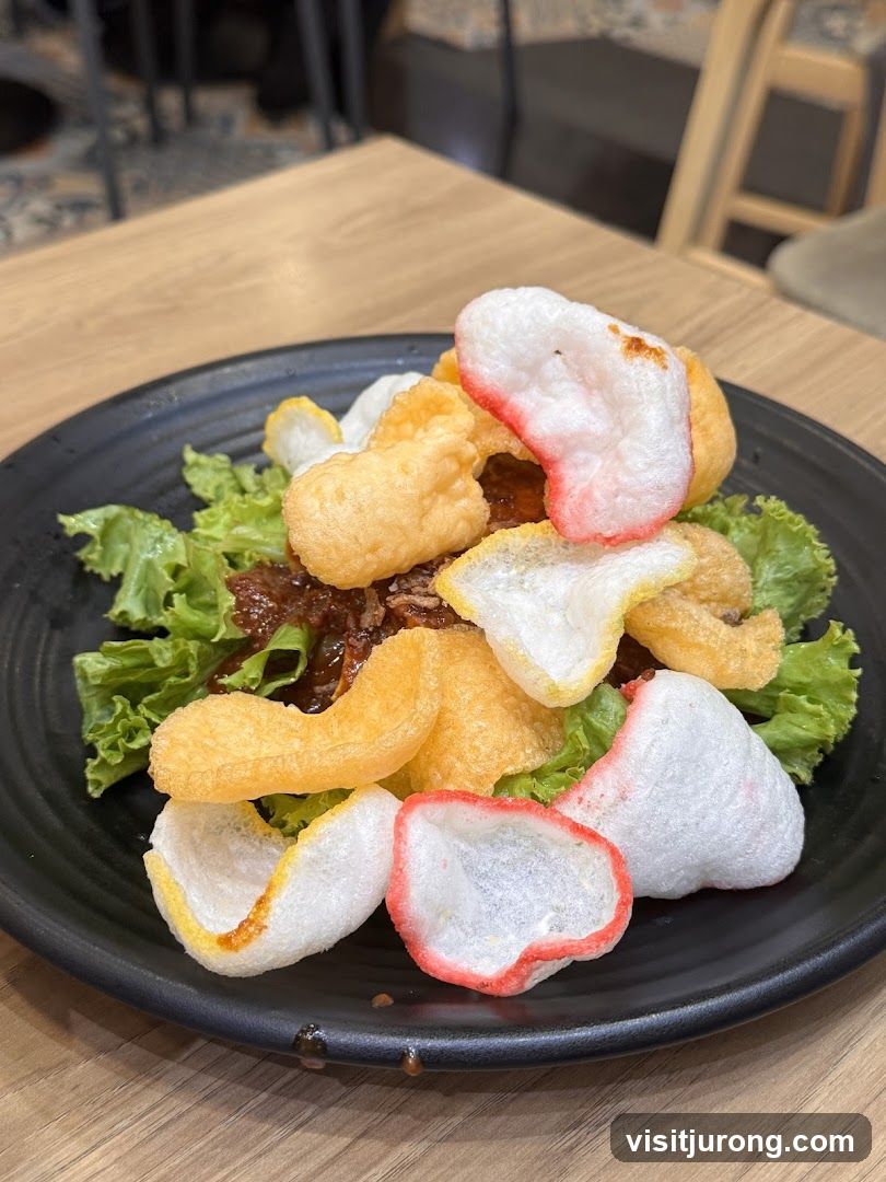Salad with Crackers