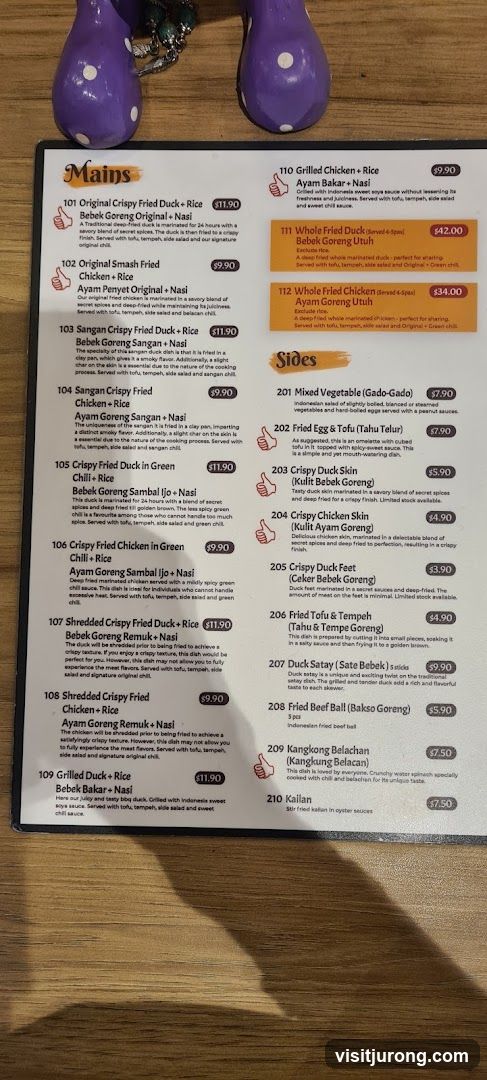 Mains and Sides