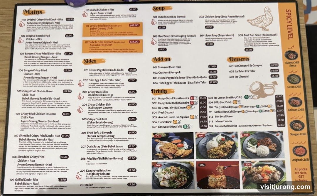 Mains, Sides, Soup, Add on, Desserts, Drinks