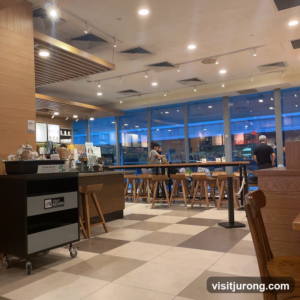Interior of a coffee shop