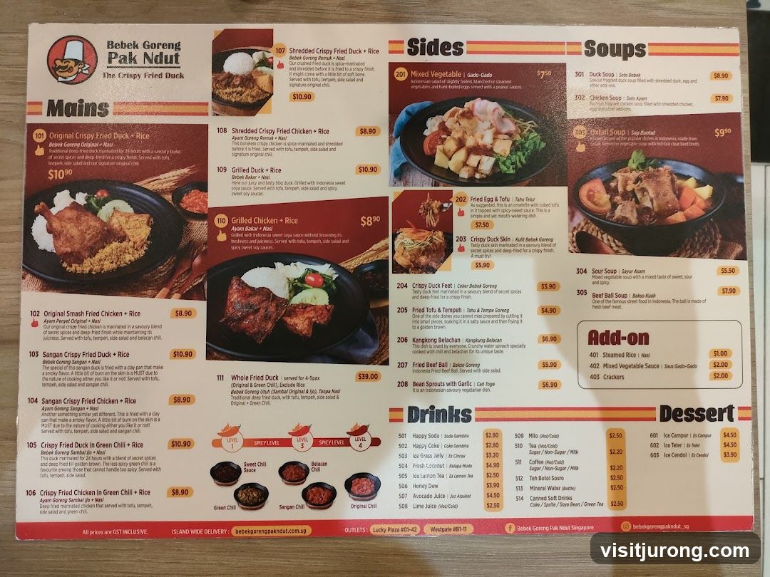 Bebek Goreng Pak Ndut The Crispy Fried Duck