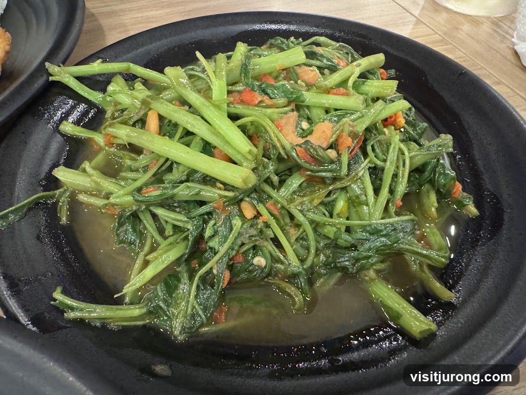 Stir-fried Water Spinach