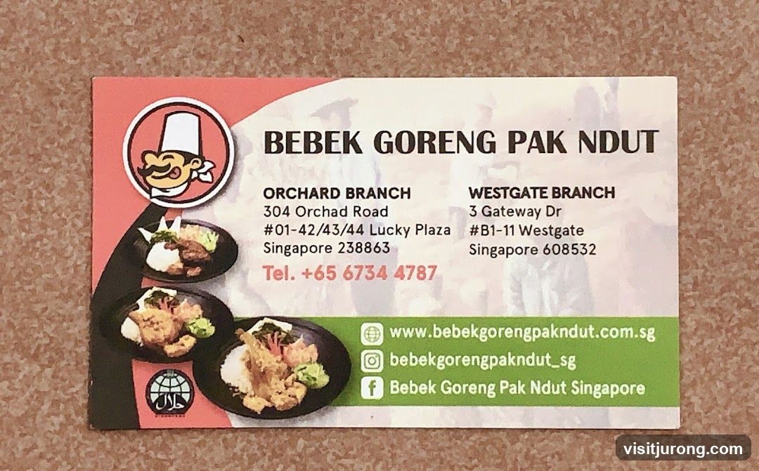 Bebek Goreng Pak Ndut Business Card