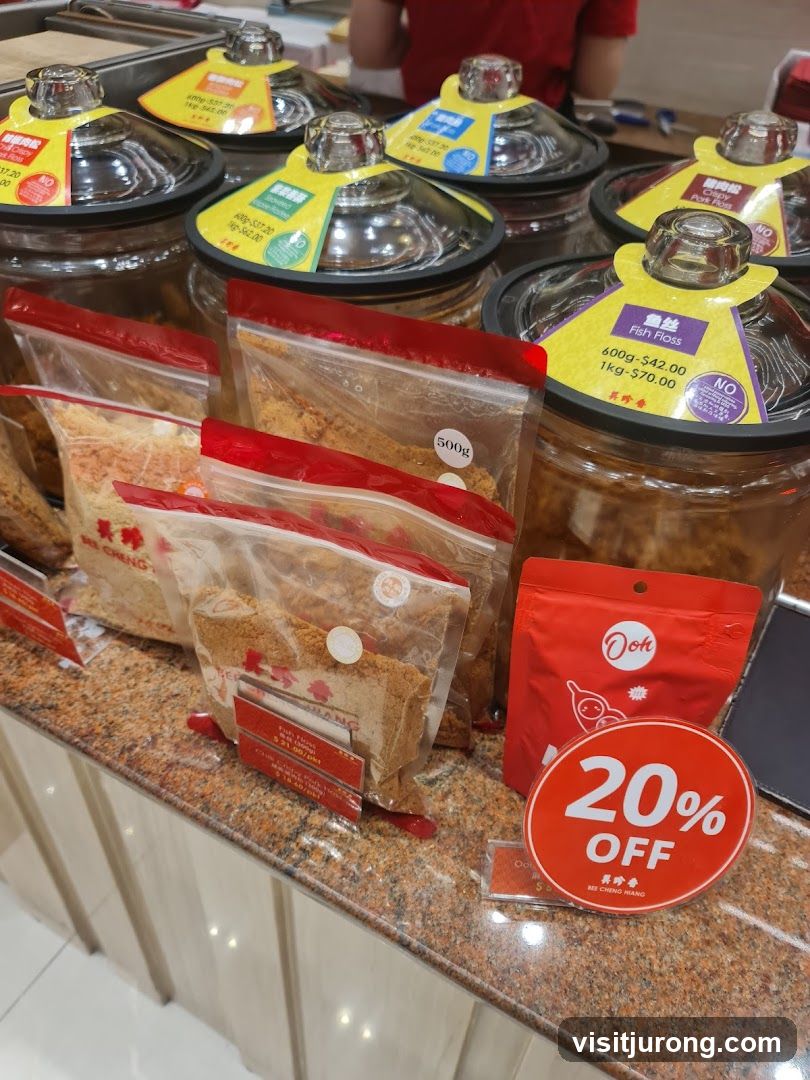 Food Products on Display