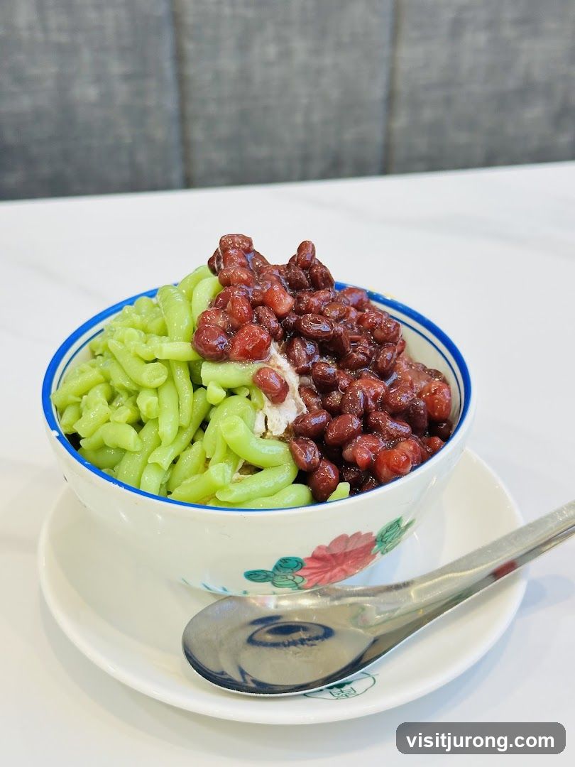 Cendol with Red Beans
