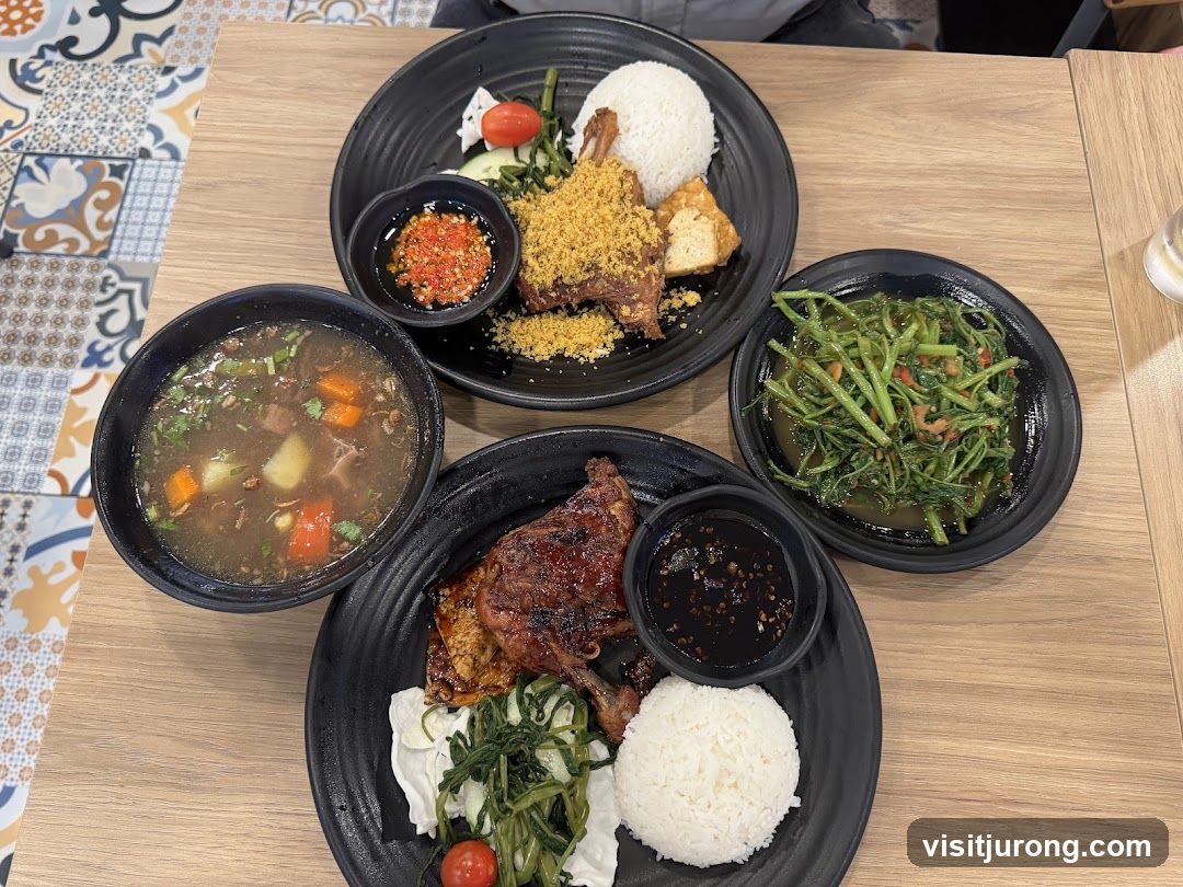 Indonesian Food Platter