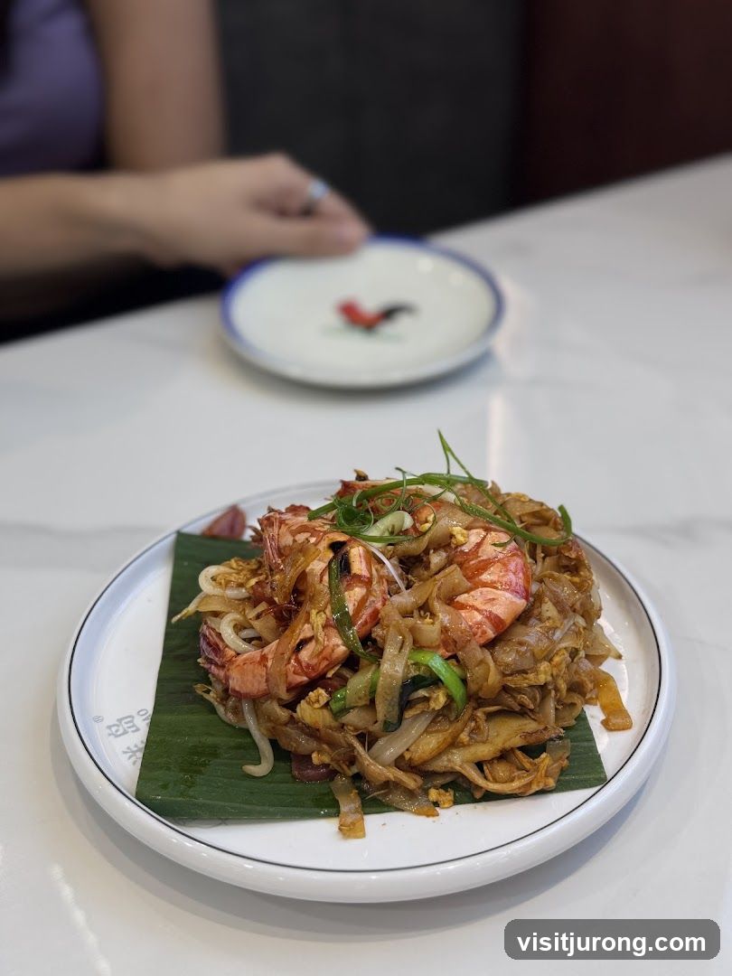 Char Kway Teow with Prawns