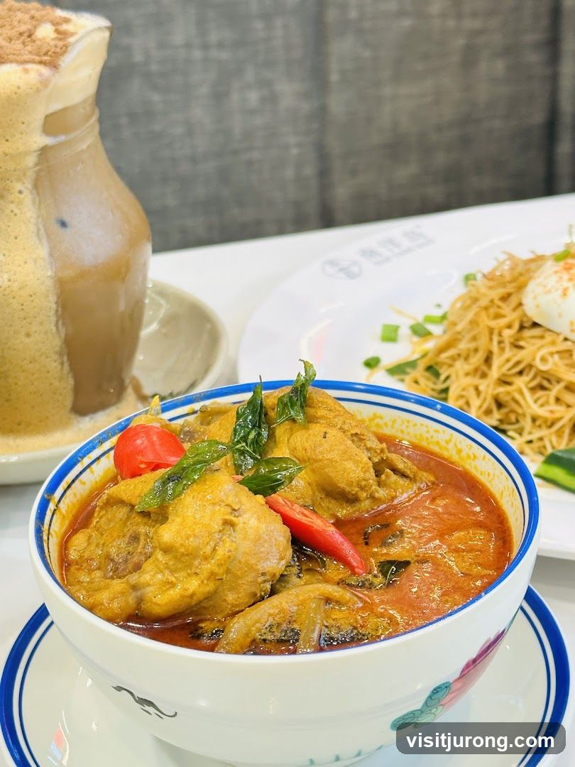 Chicken Curry and Noodles