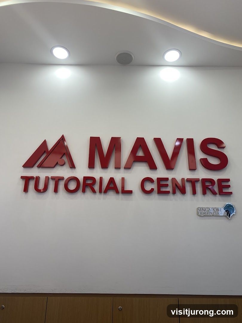 MAVIS Tutorial Centre Signage