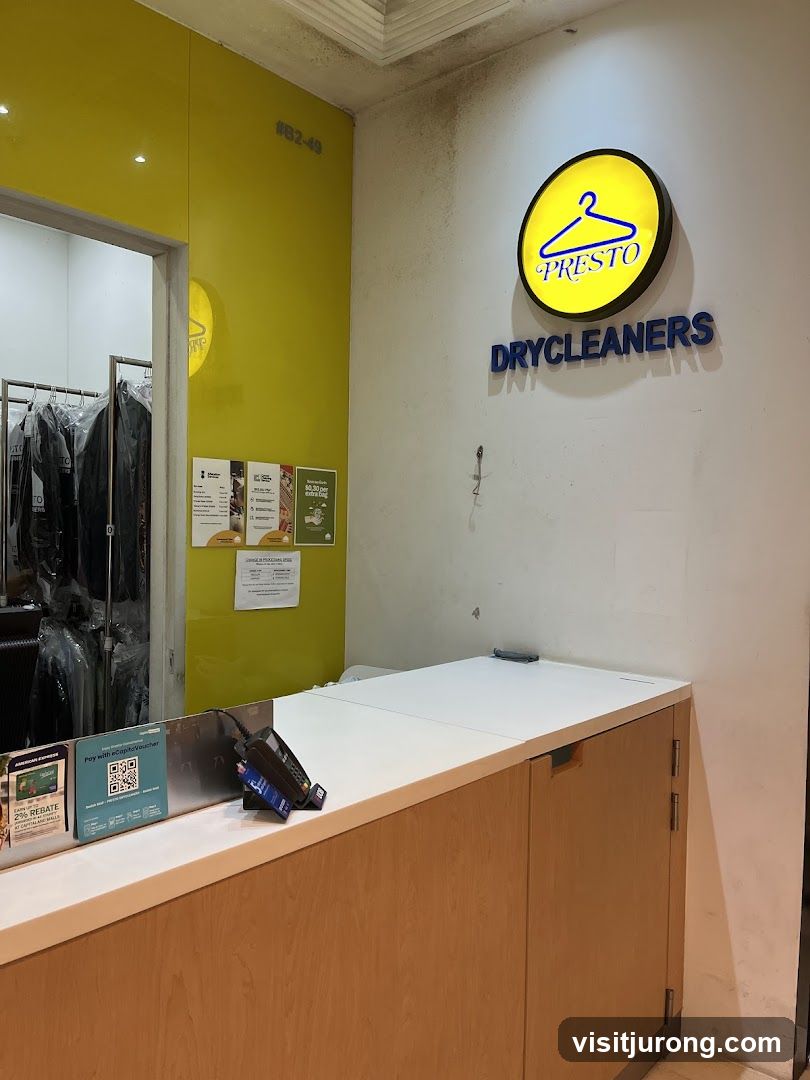 Dry Cleaners Counter