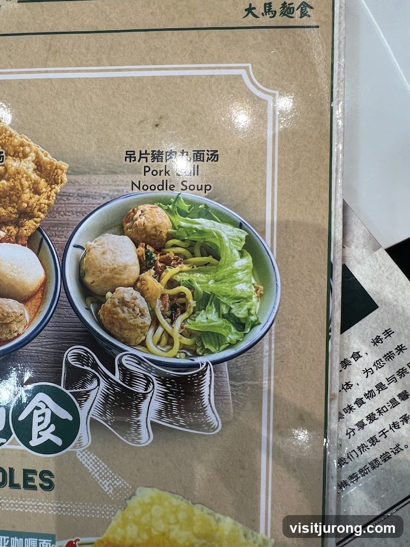 Pork Ball Noodle Soup