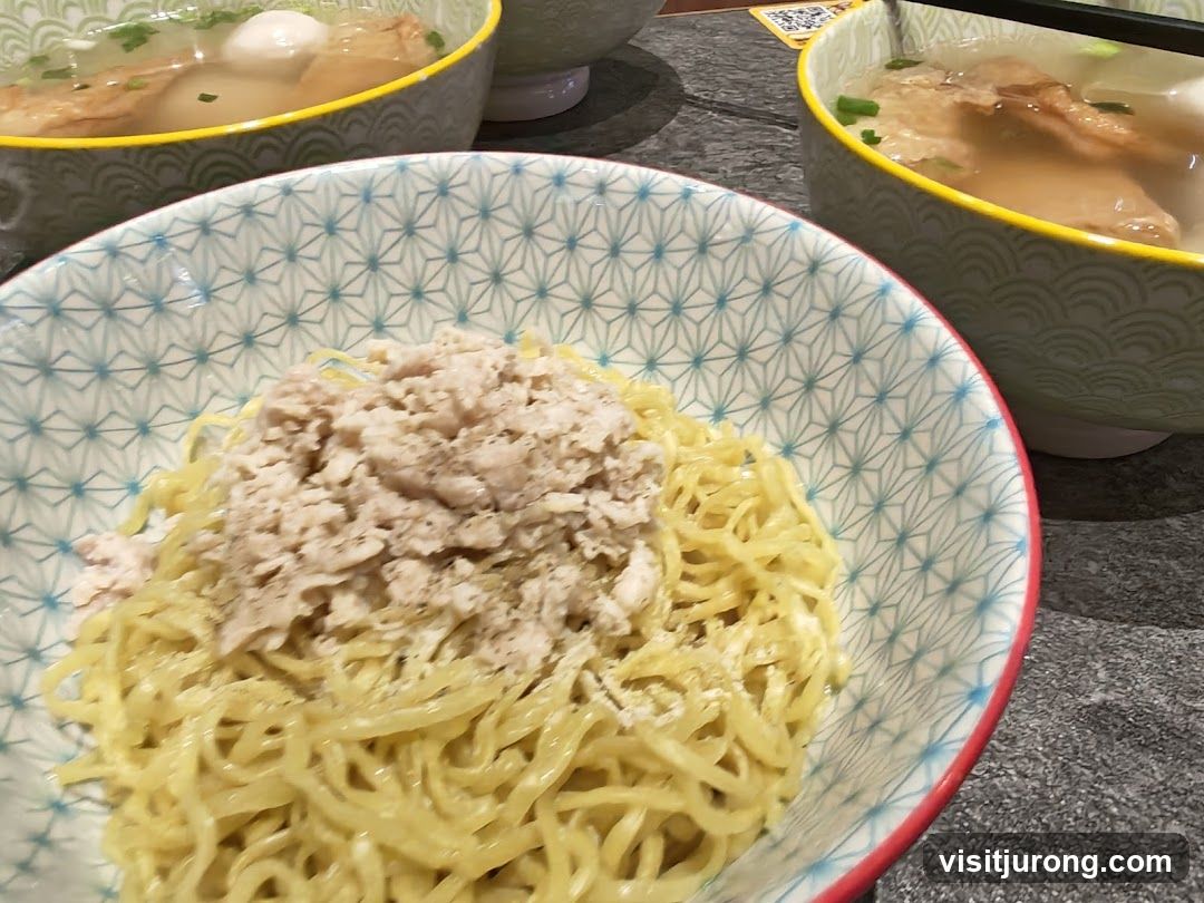 Noodles with Toppings