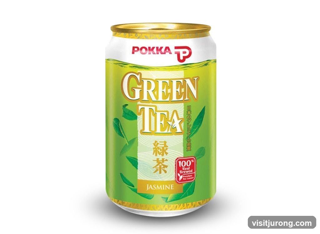 Pokka Green Tea Can