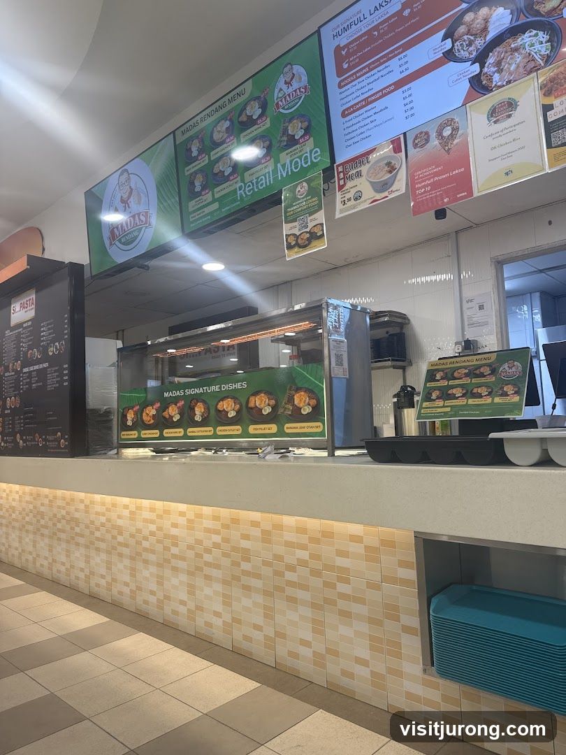 Food Stall Menu Display