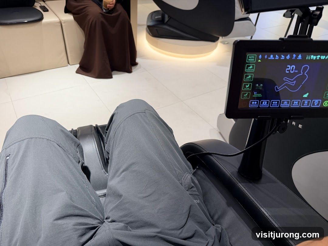 Massage Chair Control Panel