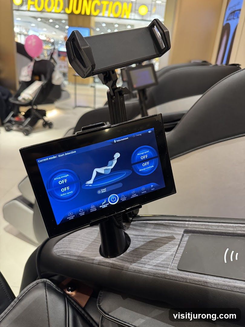 Massage Chair Control Panel