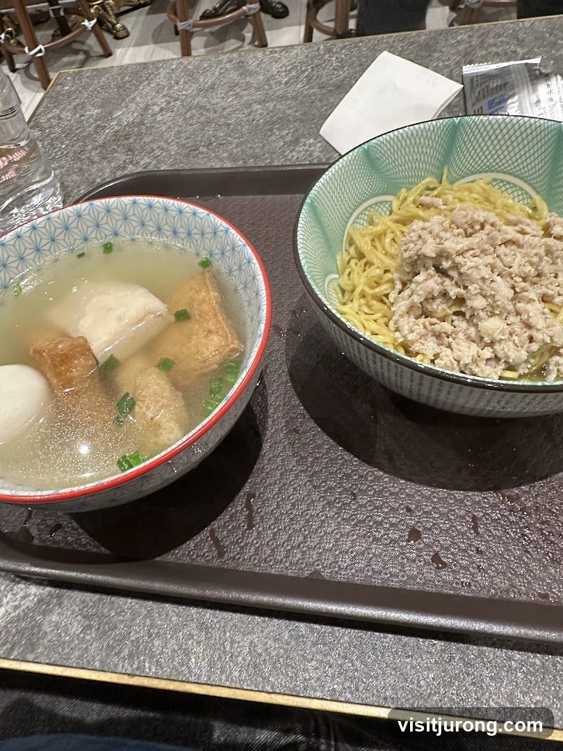 Noodles and Soup Dish