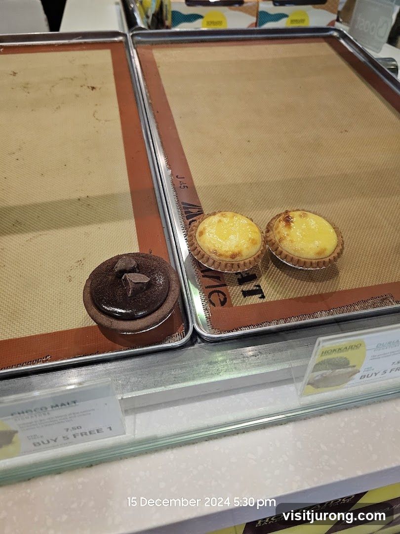 Desserts on Baking Trays