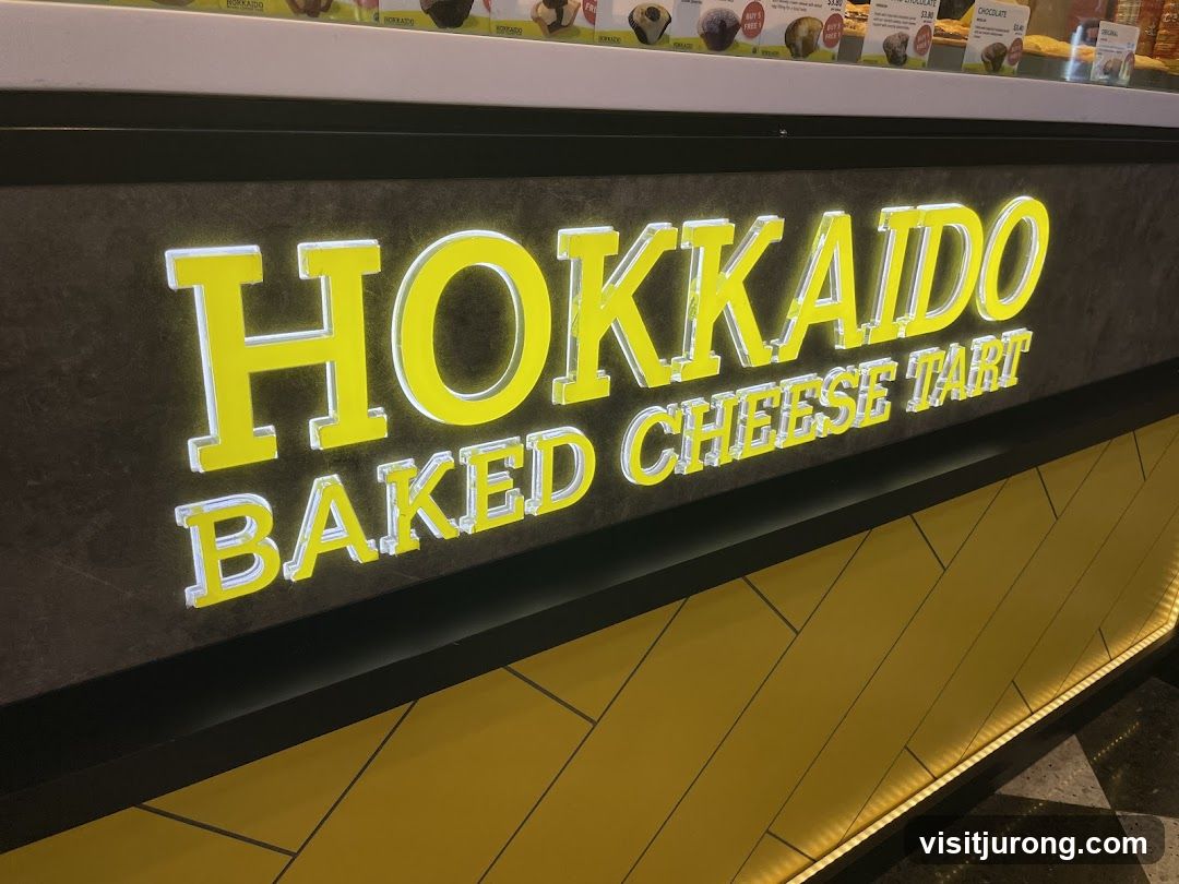 Hokkaido Baked Cheese Tart Sign