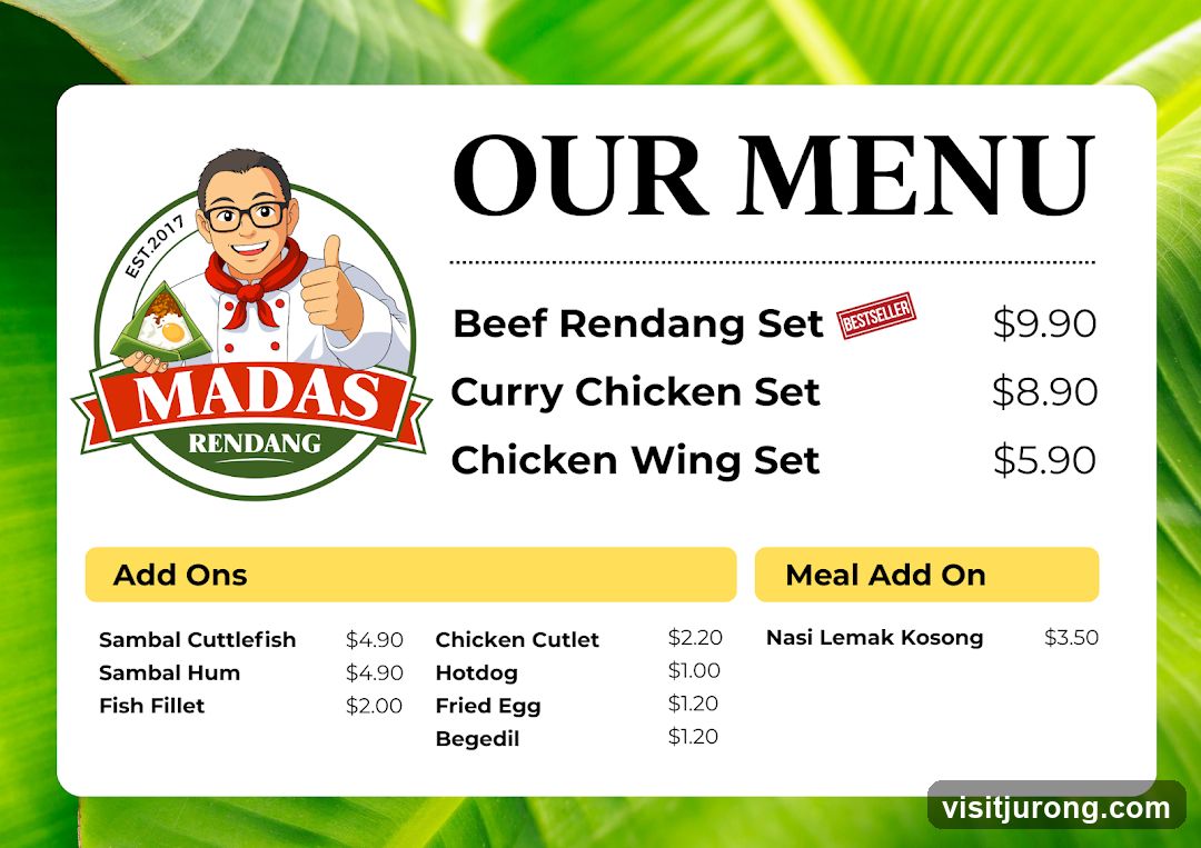 Our Menu