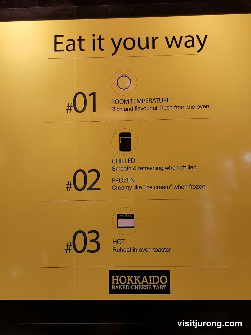 Hokkaido Baked Cheese Tart Serving Suggestions
