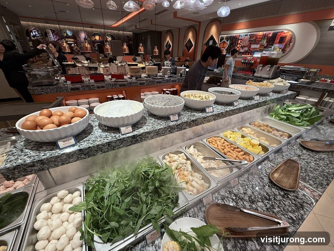 Buffet Food Display