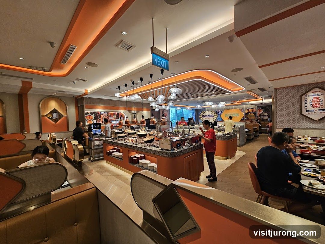 Buffet Restaurant Interior