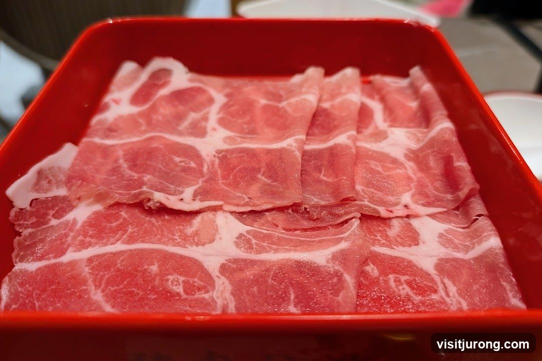 Thinly Sliced Pork Belly